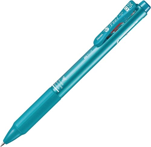 3色ボールペン0.5mm グリーン軸10セット