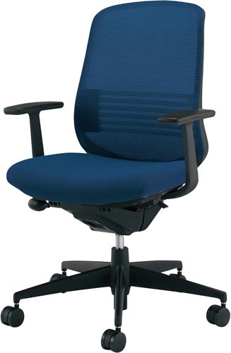 シロッコ ハイT肘 黒Fプルシアンブルー Wラ