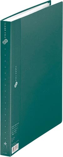 クリアーFスーパーエコノミーA4タテ 40P緑