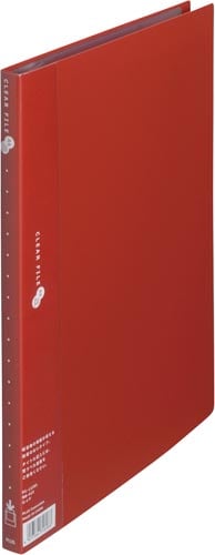 クリアーFスーパーエコノミーA4タテ 20P赤×5