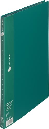 クリアーFスーパーエコノミーA4タテ 20P緑