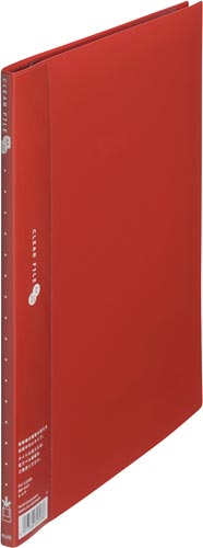 クリアーFスーパーエコノミーA4タテ10P赤×10