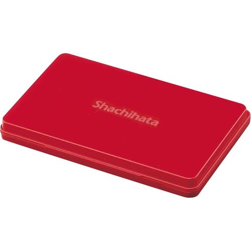 スタンプ台(油性顔料)特大 赤