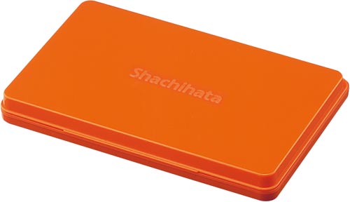 スタンプ台(油性顔料)特大 朱