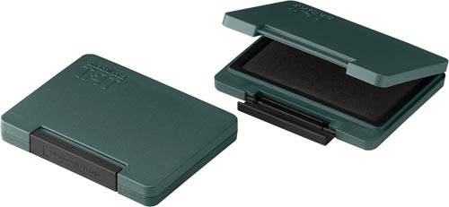 強着スタンプ台タート プラスチック用 大形 黒