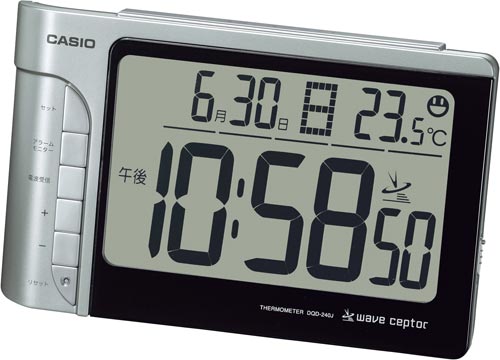 大型表示電波置時計DQD−240J−8JF