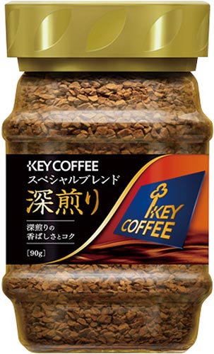 キーコーヒー インスタント スペシャルブレンド深煎り カウネット
