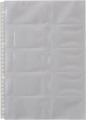 アクアドロップス名刺ポケット 両面タイプA410枚