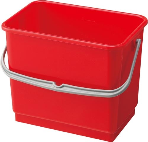 小物入れバケツ 4L レッド