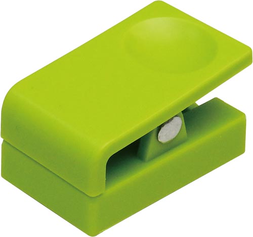 プラマグネットクリップ 緑 10個入