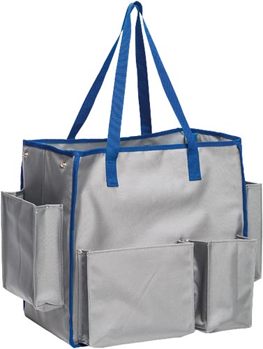 BMトートバッグ ブルー L