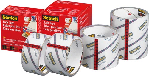 スコッチ 透明ブックテープ 厚手 50.8mm幅