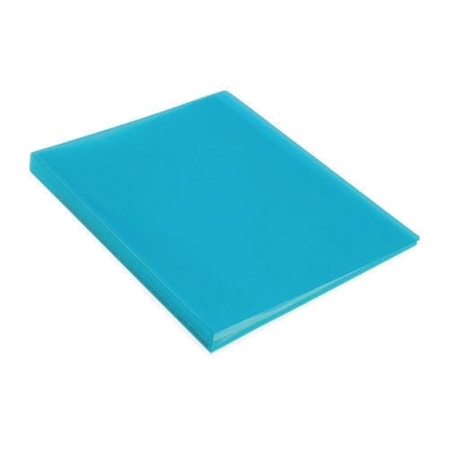 A4クリアファイル40 ライトブルー