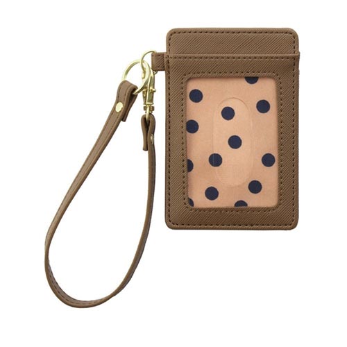 ラポルタパスケースブラウンLA−3803−40