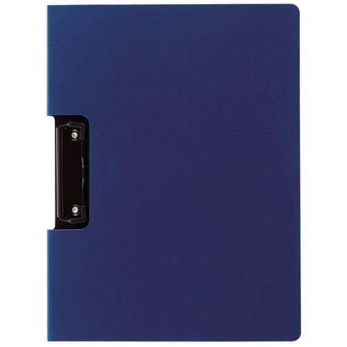 クリップファイル発泡美人A4−Sネイビーブルー