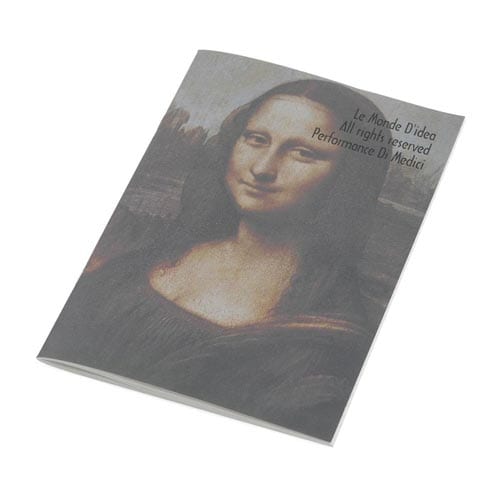 PDM A5ワイヤーステッチノート モナリザ