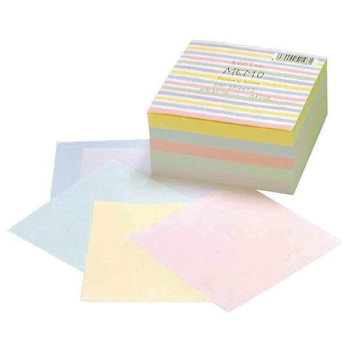 ブロックメモ ストライプ メモ501N