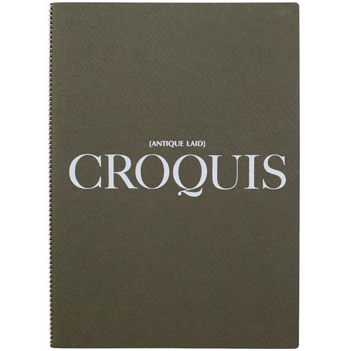 B4 クロッキー アンチークレイド紙 S228