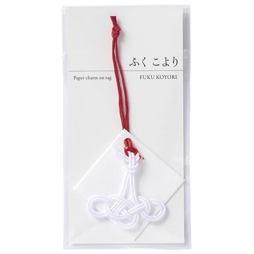 ふくこより チャームタグ 鶴 カ−FU2