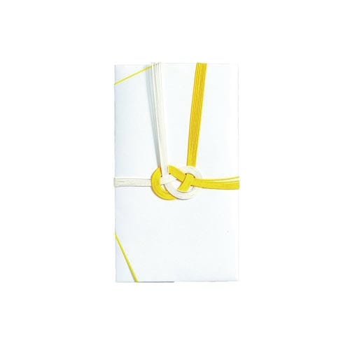 仏金封黄白7本斜折字なし