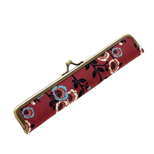 京帯地ペンケース 椿 AK01K−TU