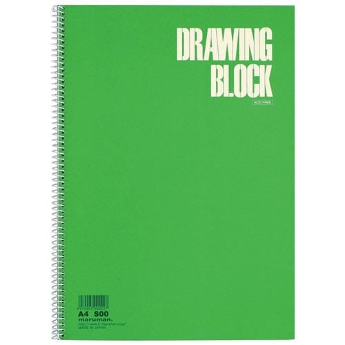A4 スクールスケッチブック グリーン