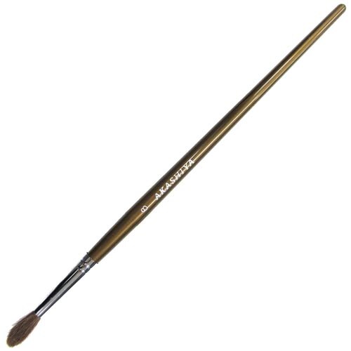 バモウ8ゴウマル 水彩画筆馬毛 8号丸