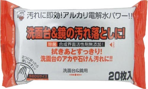 ALP−6洗面台&鏡用クリーナー20枚