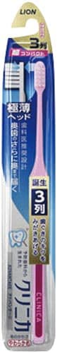 クリニカADハブラシ3列超コンパクトやわらかめ