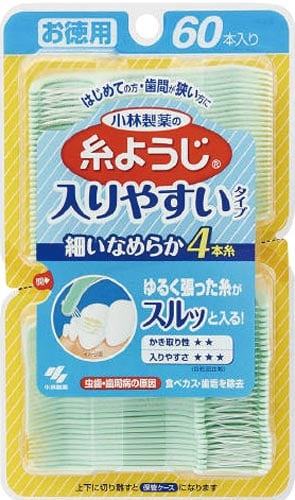 入りやすい糸ようじ60本