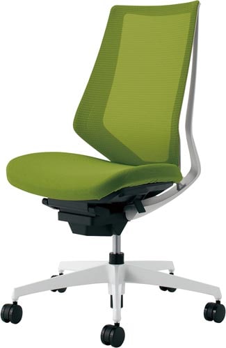 デュオラメッシュ白樹脂C脚 ライトオリーブW