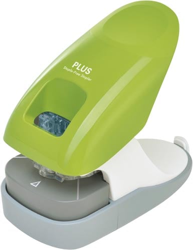 ペーパークリンチ 卓上型 12枚とじ グリーン