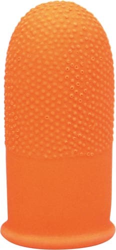 指サックL オレンジ 10個入×10