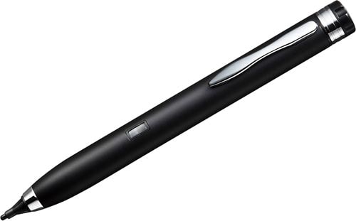 電池式極細タッチペン ブラック