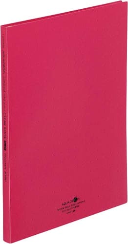 クリヤーブックフラット20P 赤