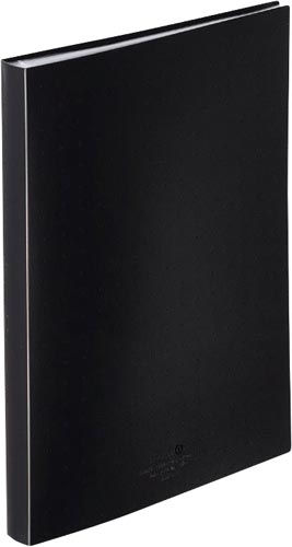 クリヤーブックフラット40P 黒