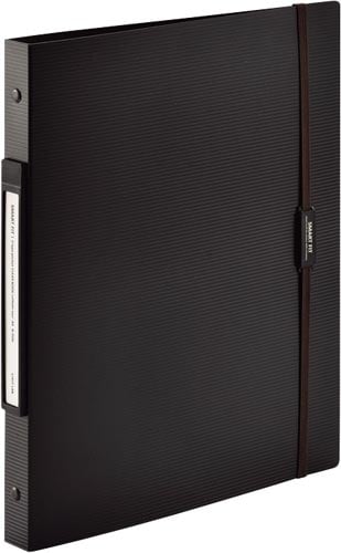 2タイプポケットクリヤーブック交換式 ブラック