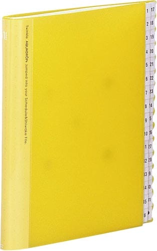 スケジュールファイル A4 キ