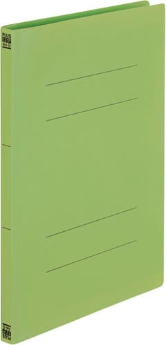 PPフラットファイル A4縦 リーフグリーン 1冊