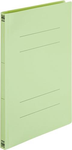 PPフラットファイル A4縦 グリーン 10冊