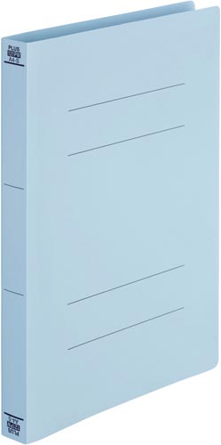 PPフラットファイルA4縦 厚とじ Rブルー10冊