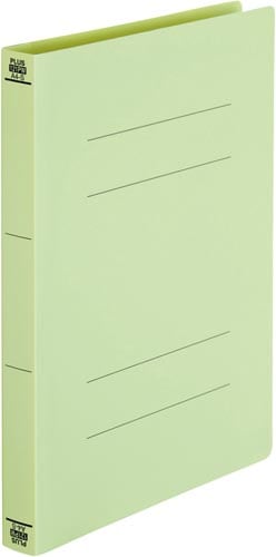 PPフラットファイルA4縦 厚とじグリーン 10冊