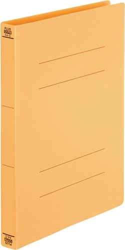 PPフラットファイル A4縦 厚とじイエロー 1冊
