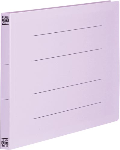 PPフラットファイル A4横 バイオレット 1冊