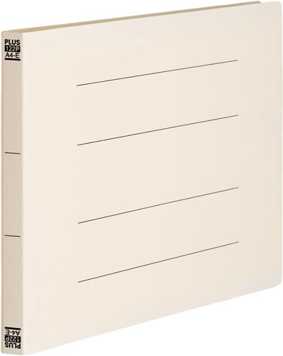 PPフラットファイル A4横 アイボリー 1冊