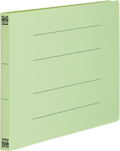 PPフラットファイル A4横 グリーン 10冊