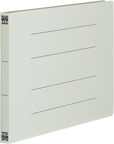 PPフラットファイル A4横 グレー 10冊