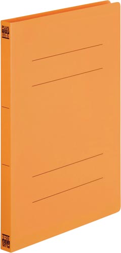 PPフラットファイル B5縦 オレンジ 10冊