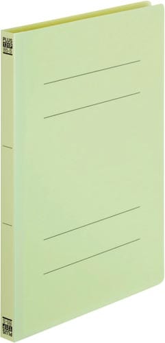 PPフラットファイル B5縦 グリーン 10冊