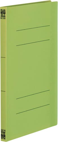 PPフラットファイルB4二つ折りリーフグリーン1冊